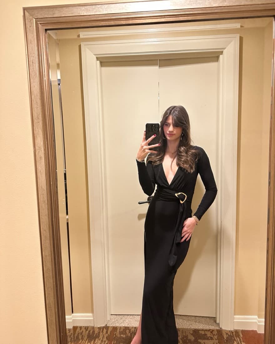 Black Formal Dress - Image 2