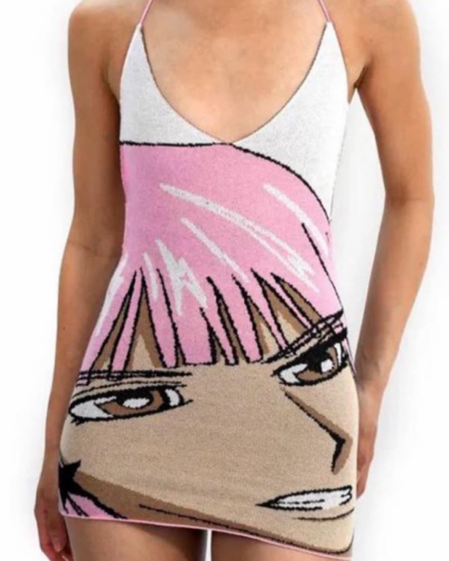 1XBlue Anime Dress - Image 1