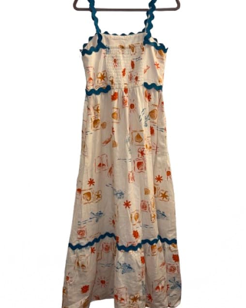 Whimsical Nautical Maxi Dress - Image 2