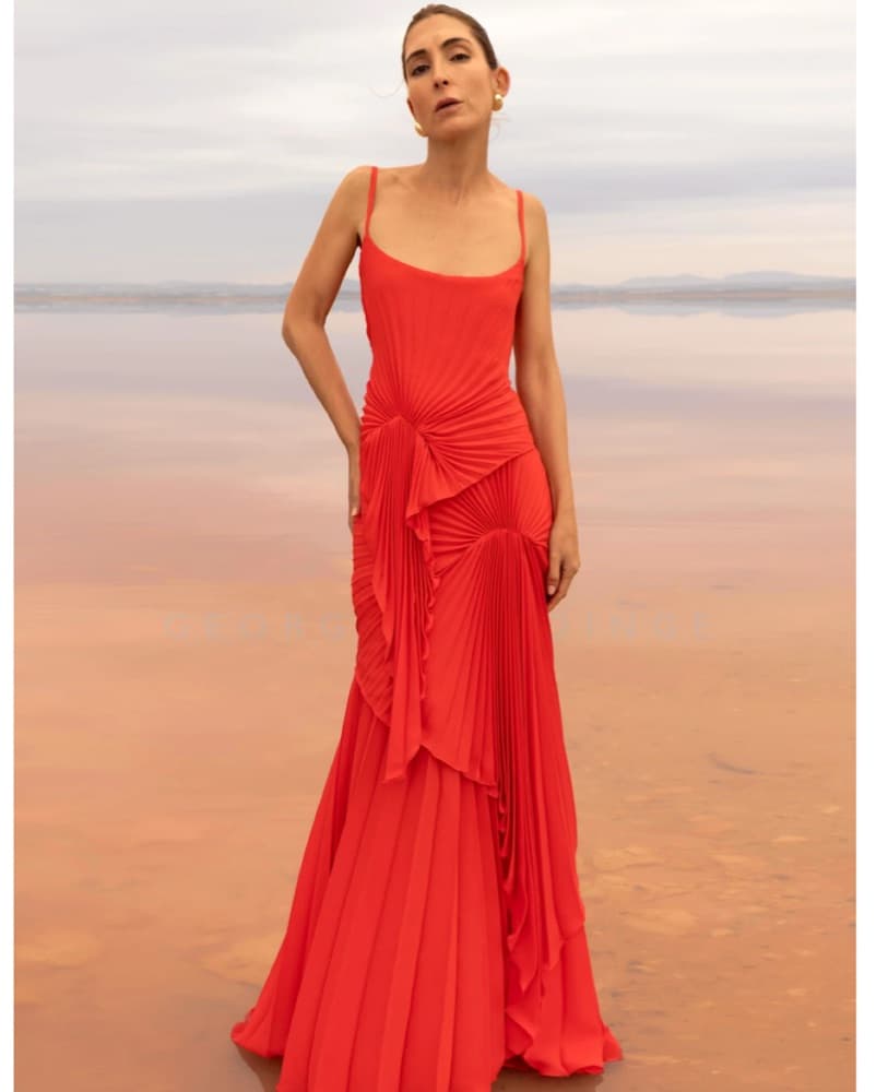 Georgia Hardinge Torrent Dress (Red) - Image 2