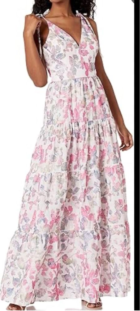 Dress The population Floral Maxi Dress - Image 3