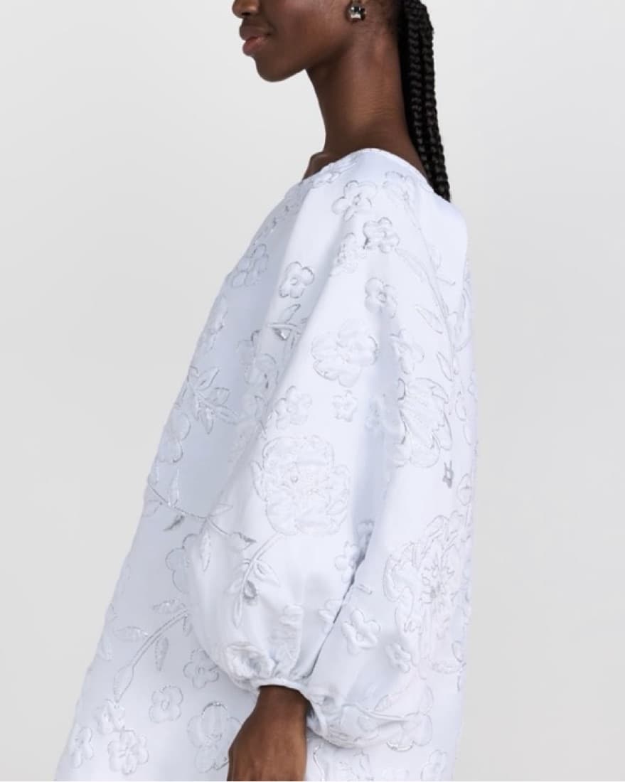 Arianne Elmy All White Good Luck Dress - Image 3