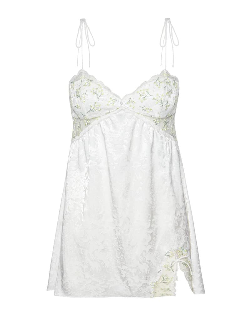 For Love & Lemons Baby’s Breath Slip  - Image 4