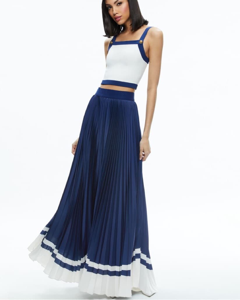 Alice + Olivia Pleated Skirt - Image 1