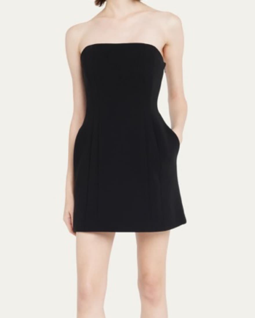 A.L.C Elsie Strapless Mini Dress - Image 1