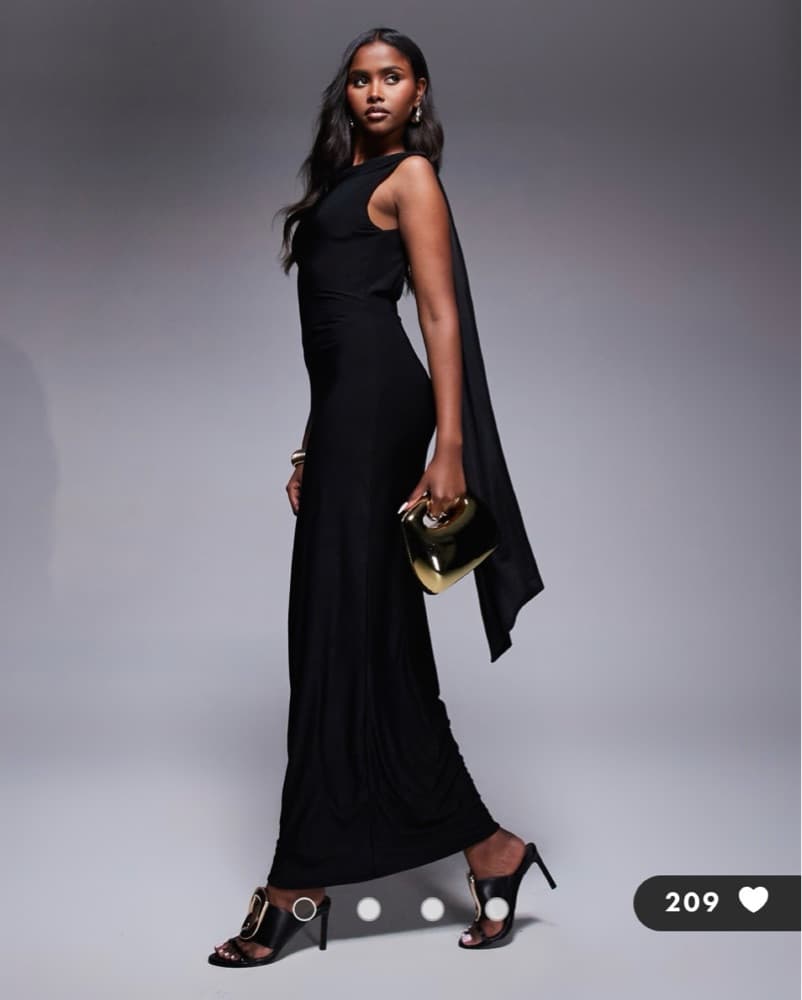Black Evening Gown  - Image 1
