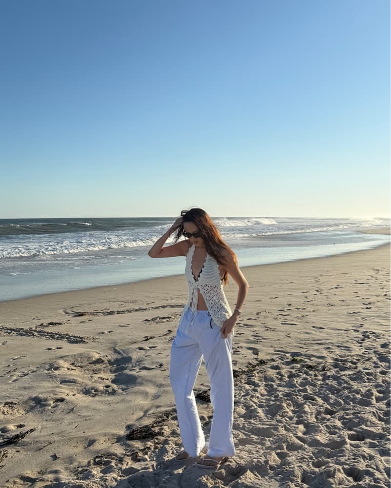 Crochet Beach Coverup - Image 1