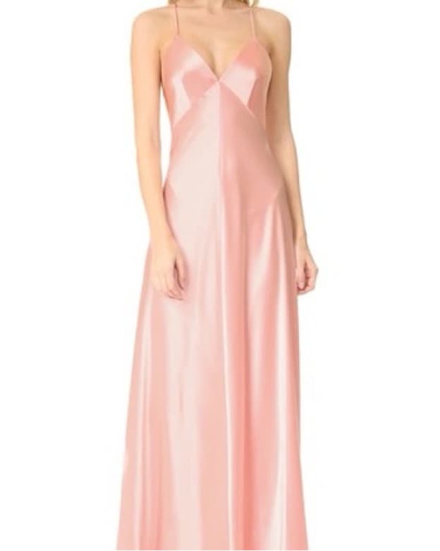 Jill Jill Stuart Sleeveless Satin Silk - Image 2
