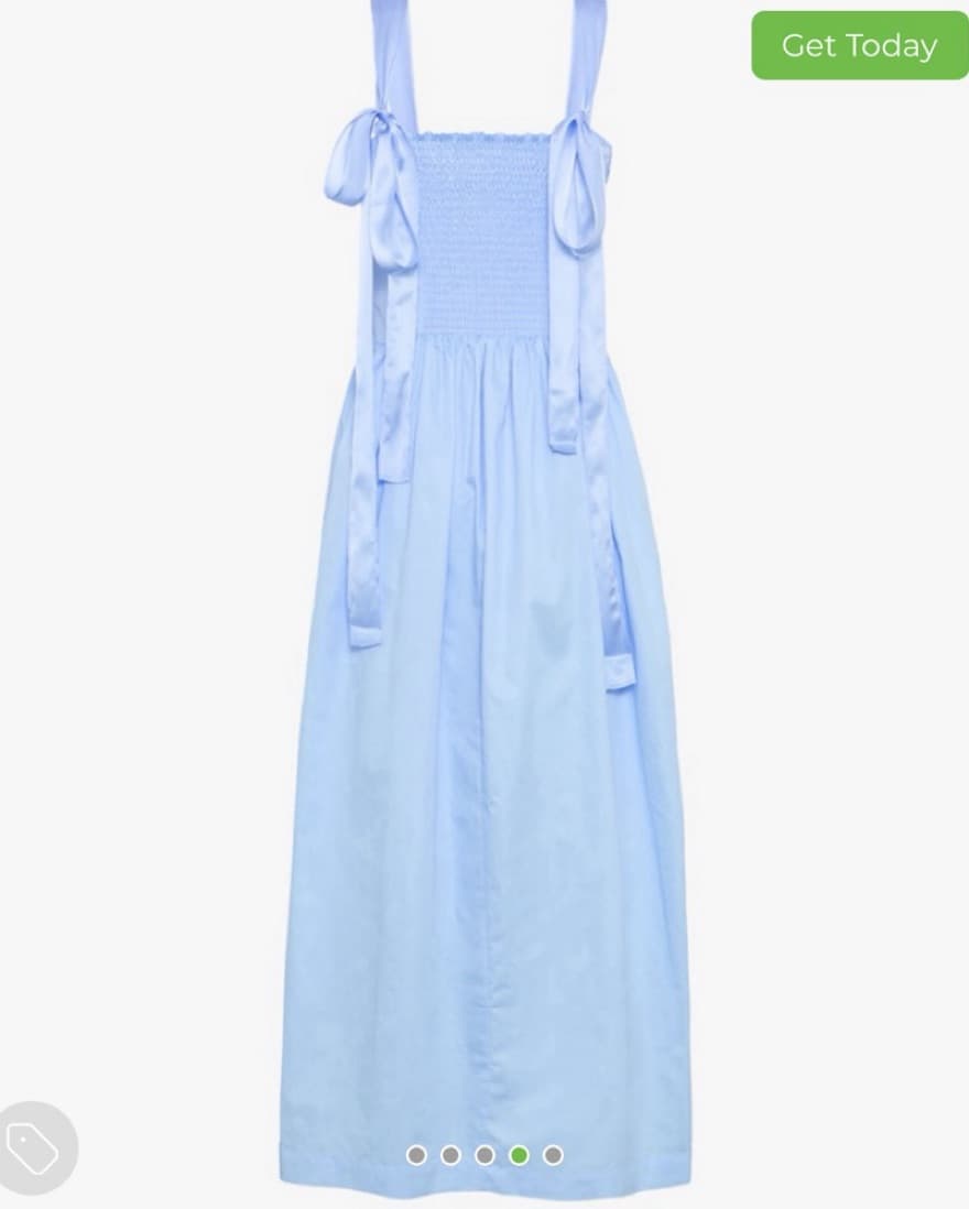 Murlong Cres Blue Maxi Dress  - Image 2