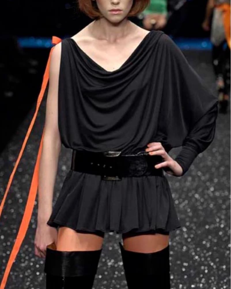 Vintage Dolce&Gabbana Runway Mini Dress - Image 1