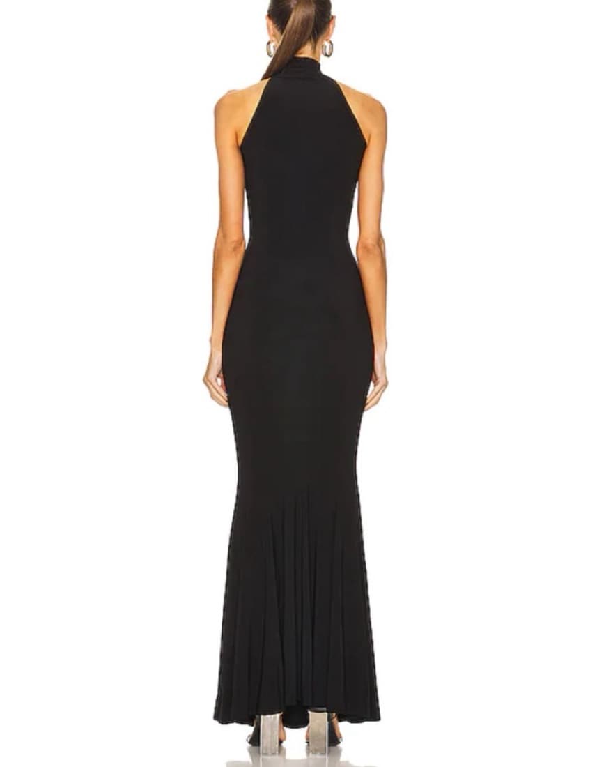 Norma Kamali Strapless Fishtail Gown - Image 5