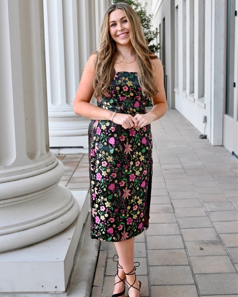 Lulu’s Midi Print Dress - Image 4