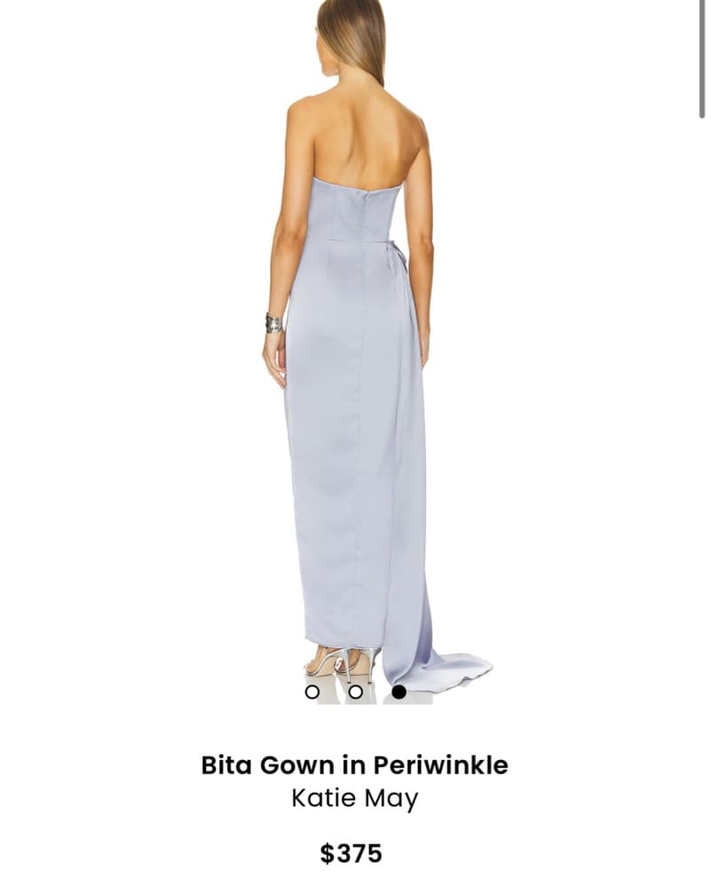 Katie May Bita Gown In Perwinkle - Image 2