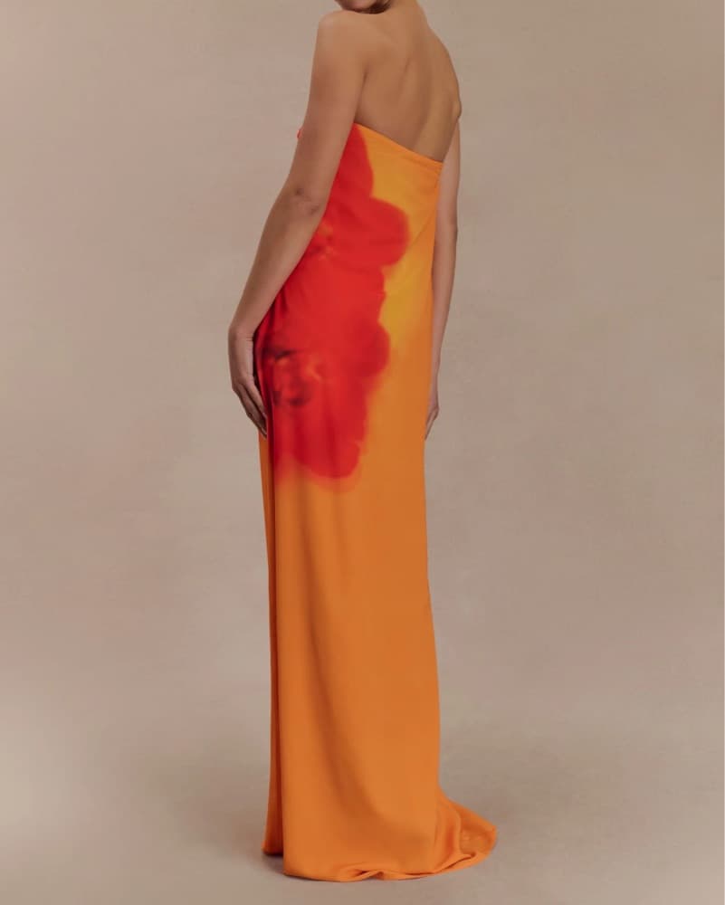 Amaya Strapless Maxi Dress - Image 4