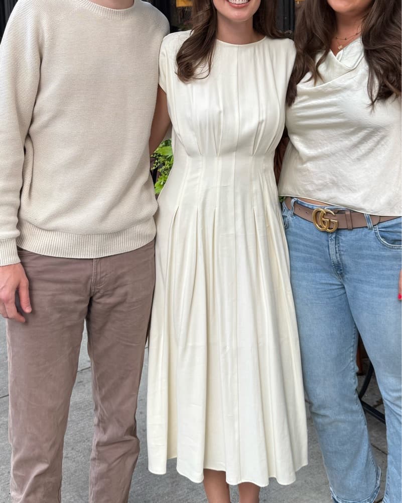 Nordstrom Label White Dress - Image 2