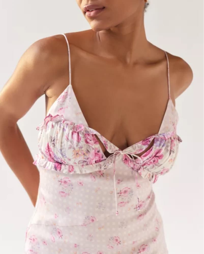 For Love & Lemons Taylor Floral Midi  - Image 5
