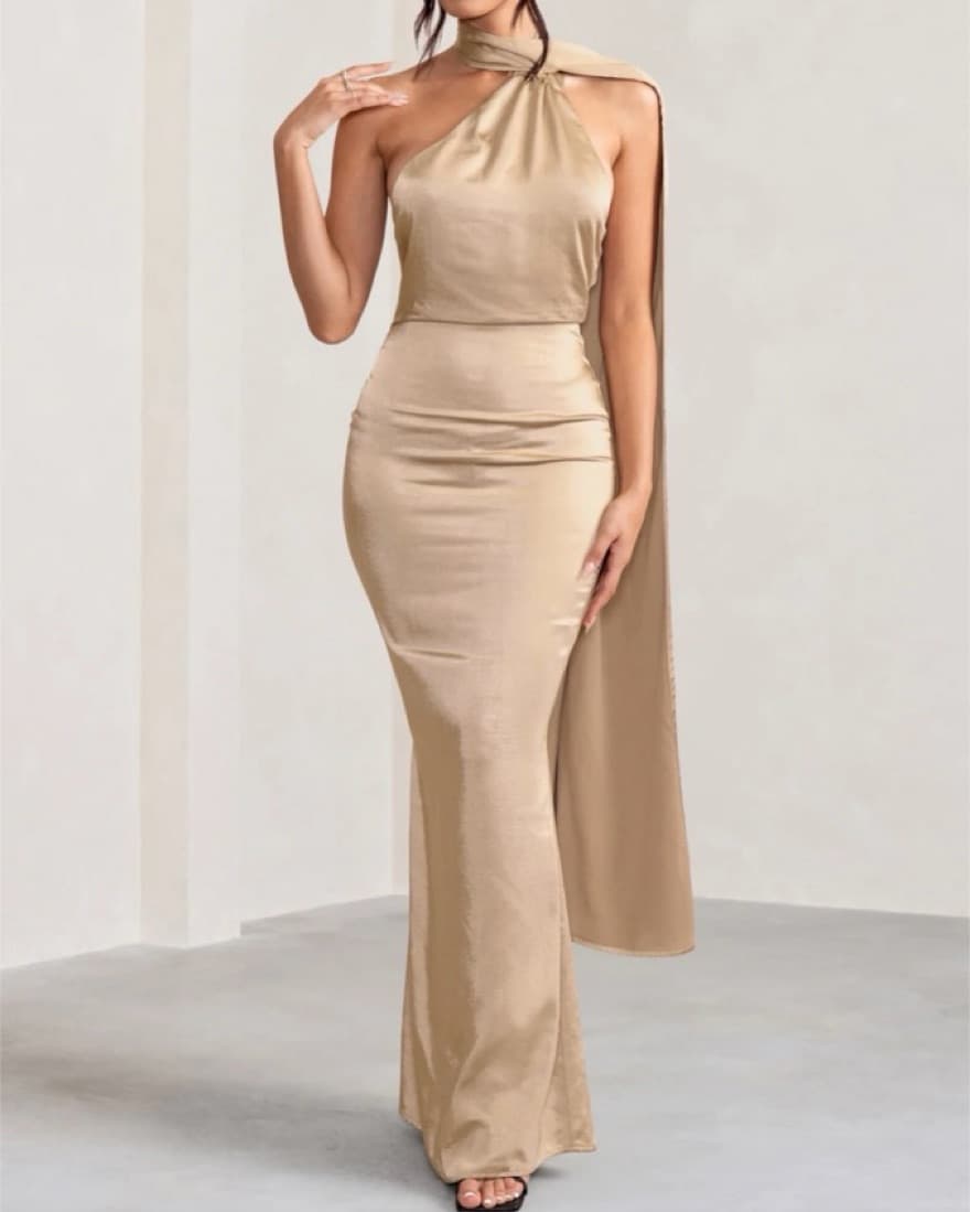 Champagne Bridesmaids Dress! - Image 1