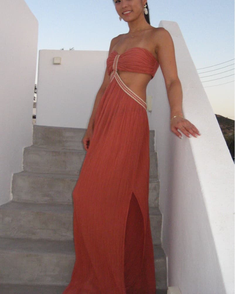Vacation Strapless Maxi Dress - Image 2