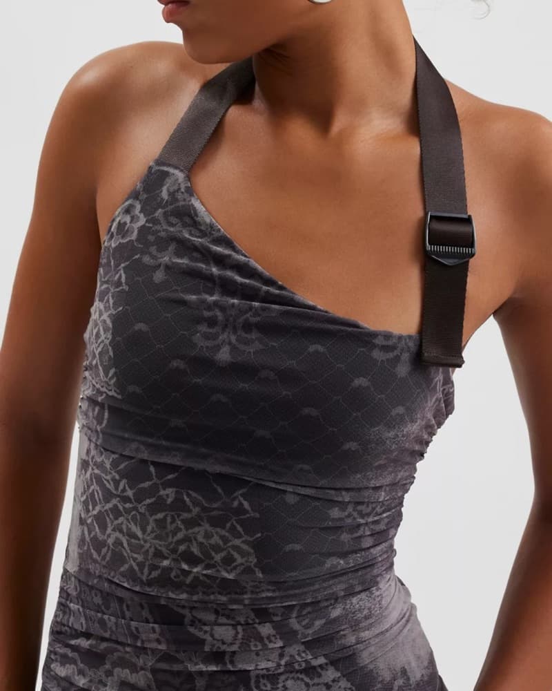 UO Brax Buckle Halter Midi Dress - Image 3