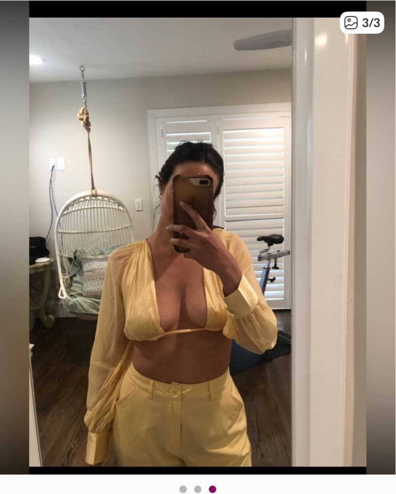 Satin Yellow Top - Image 3