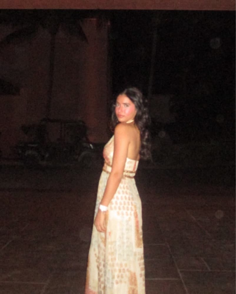Kay Unger Tropical Boho Print Maxi Dress - Image 2
