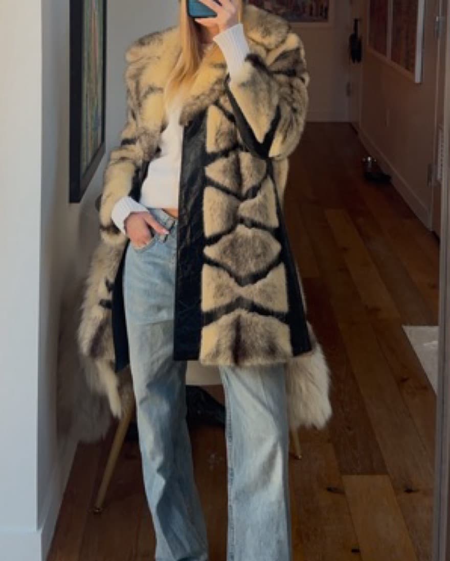 Vintage Mink Coat - Image 3