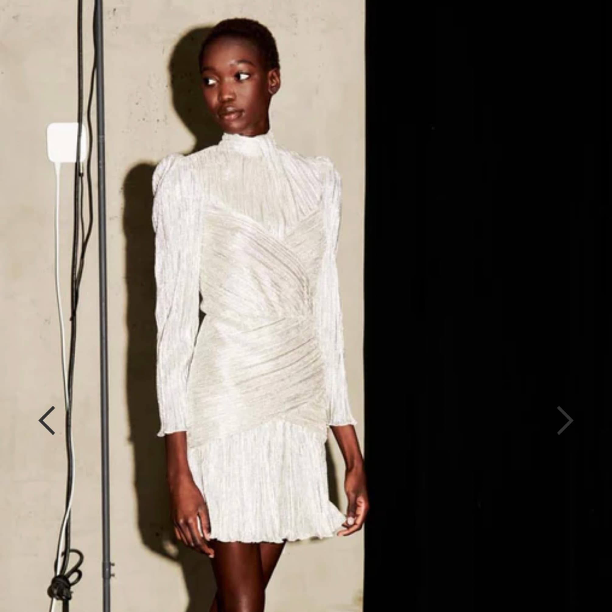Saylor Silver Dress - Image 4