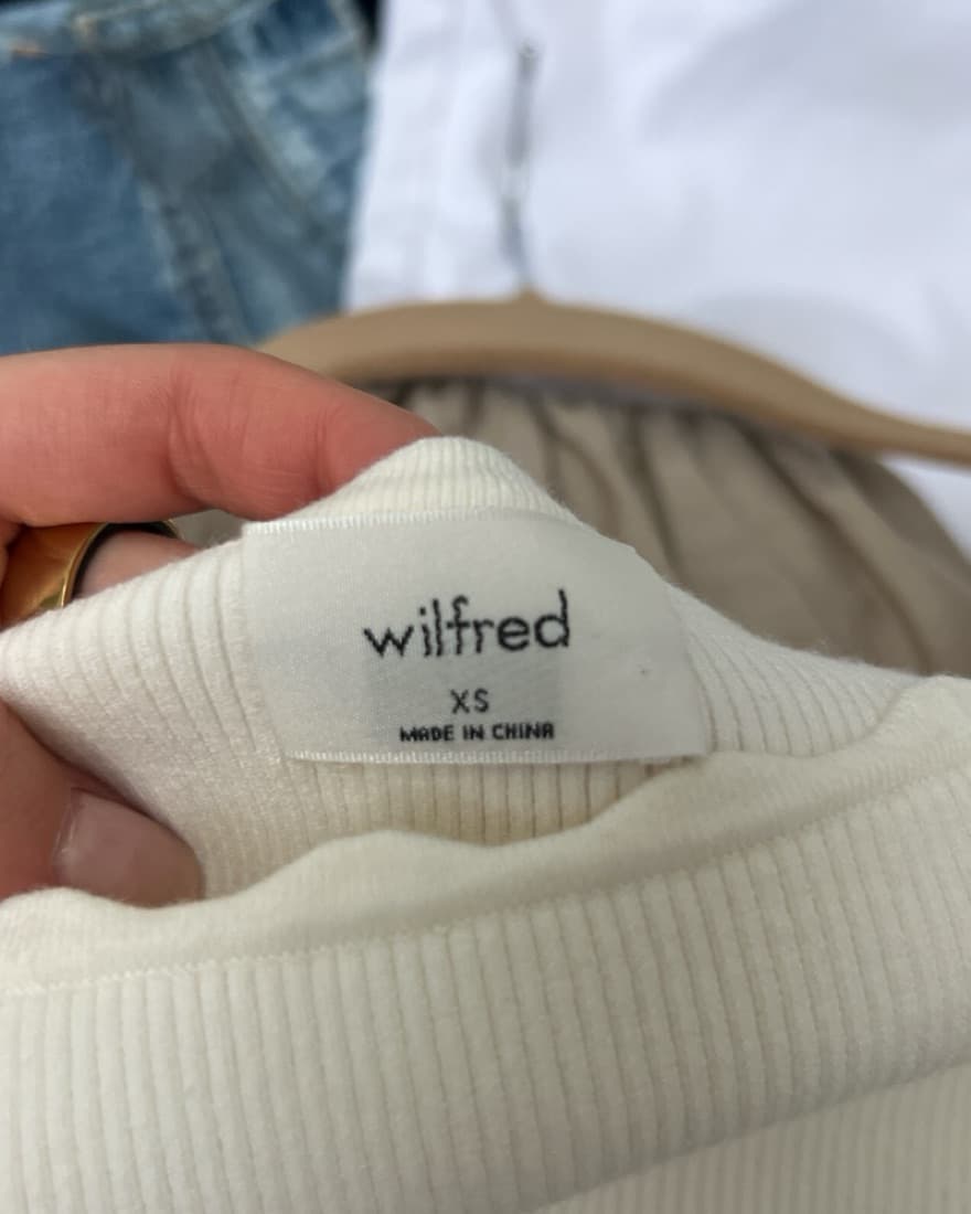 Cream Wilfred Mini Dress  - Image 3