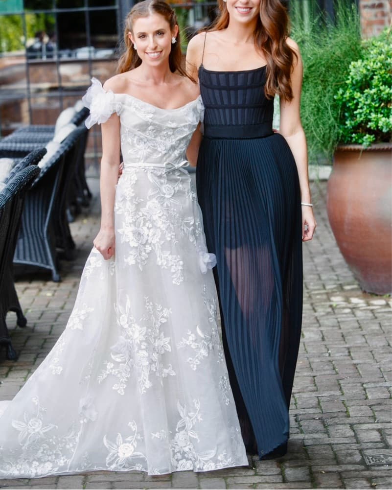 Stella Mccartney Black Tie Gown - Image 1