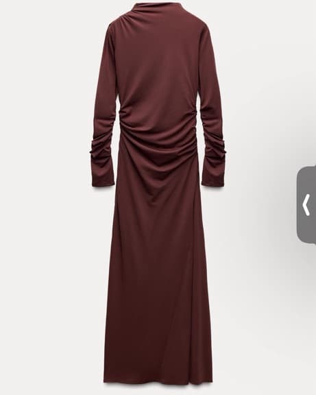 Zara Draped Dress - Image 2