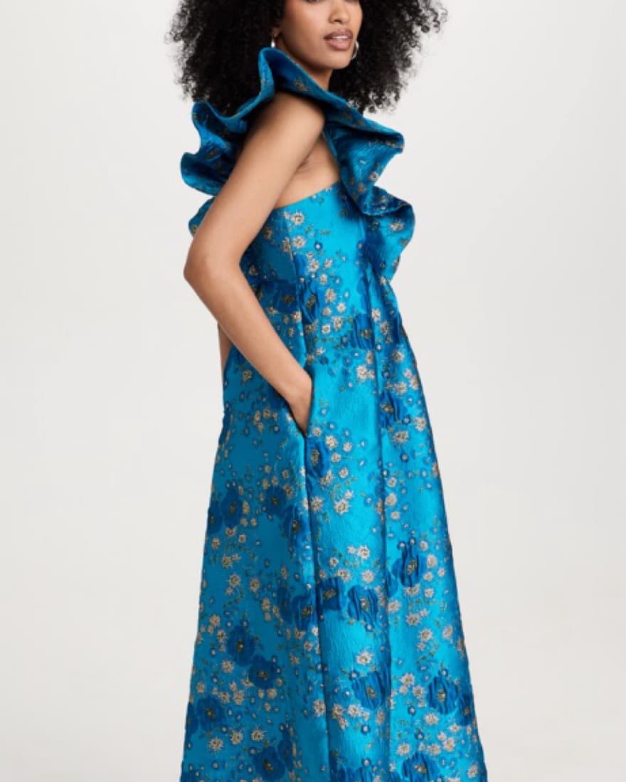Ganni Jaquard Midi Dress - Image 6