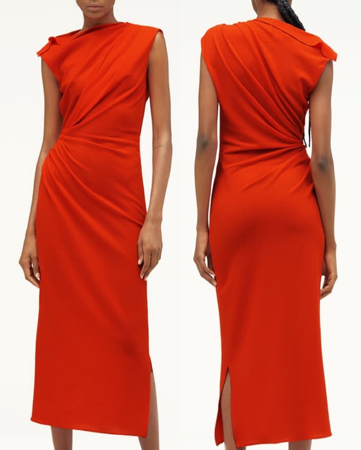 Narciso Rodriguez x Zara Ruched Dress - Image 2