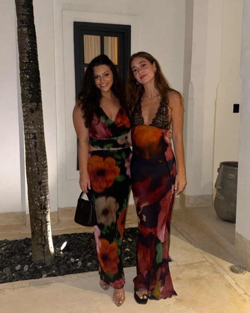 Multicolor Floral Dress - Image 3