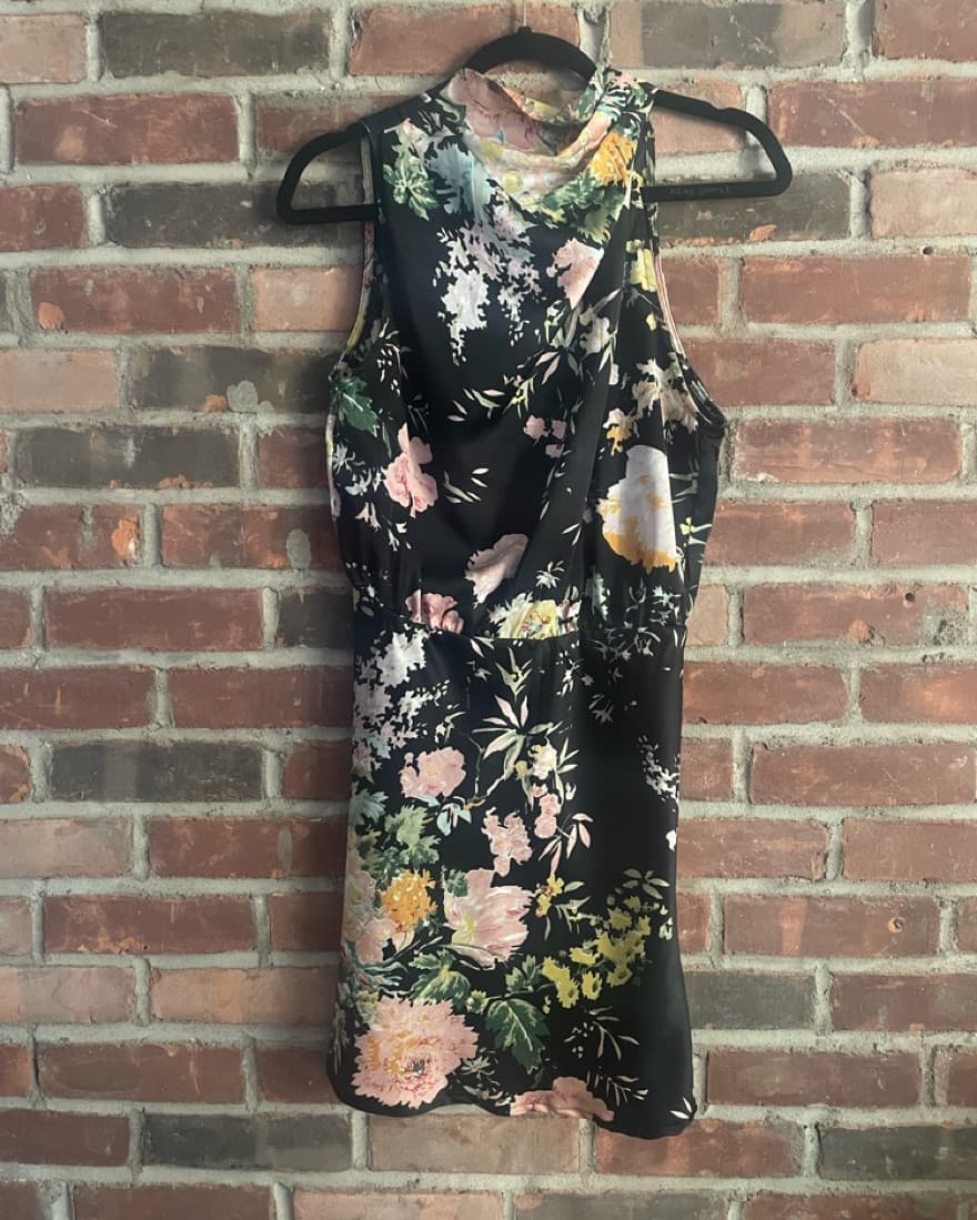 Anabelle Floral Mini Dress - Image 3