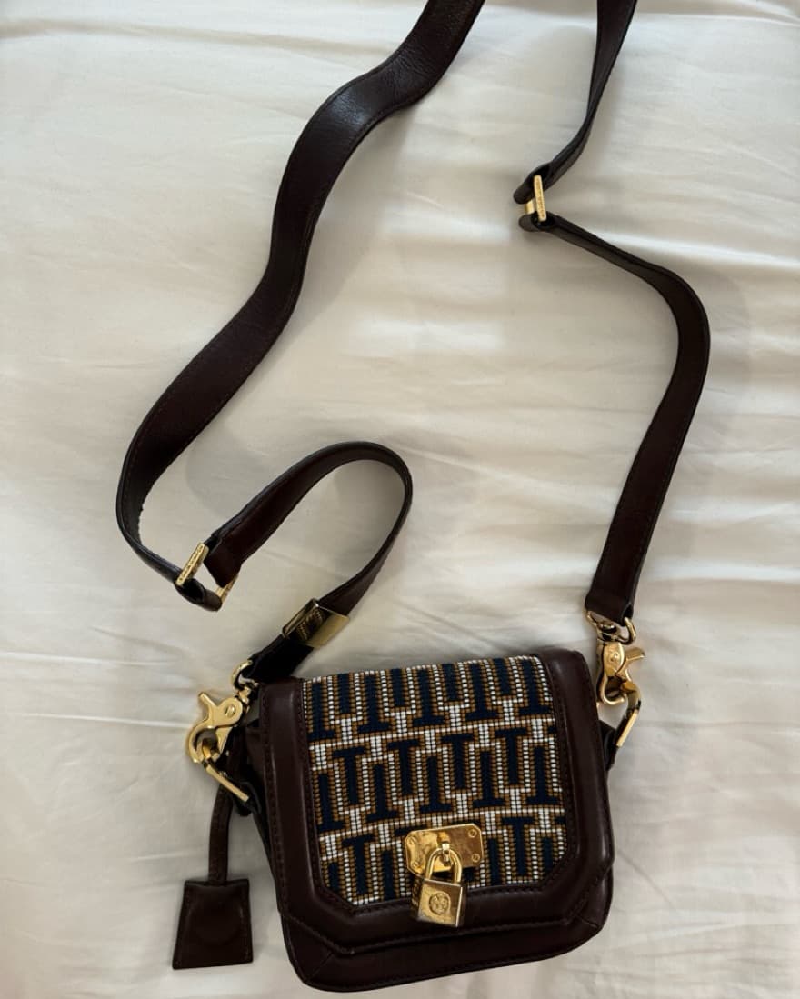 Tory Burch Brown Crossbody - Image 5