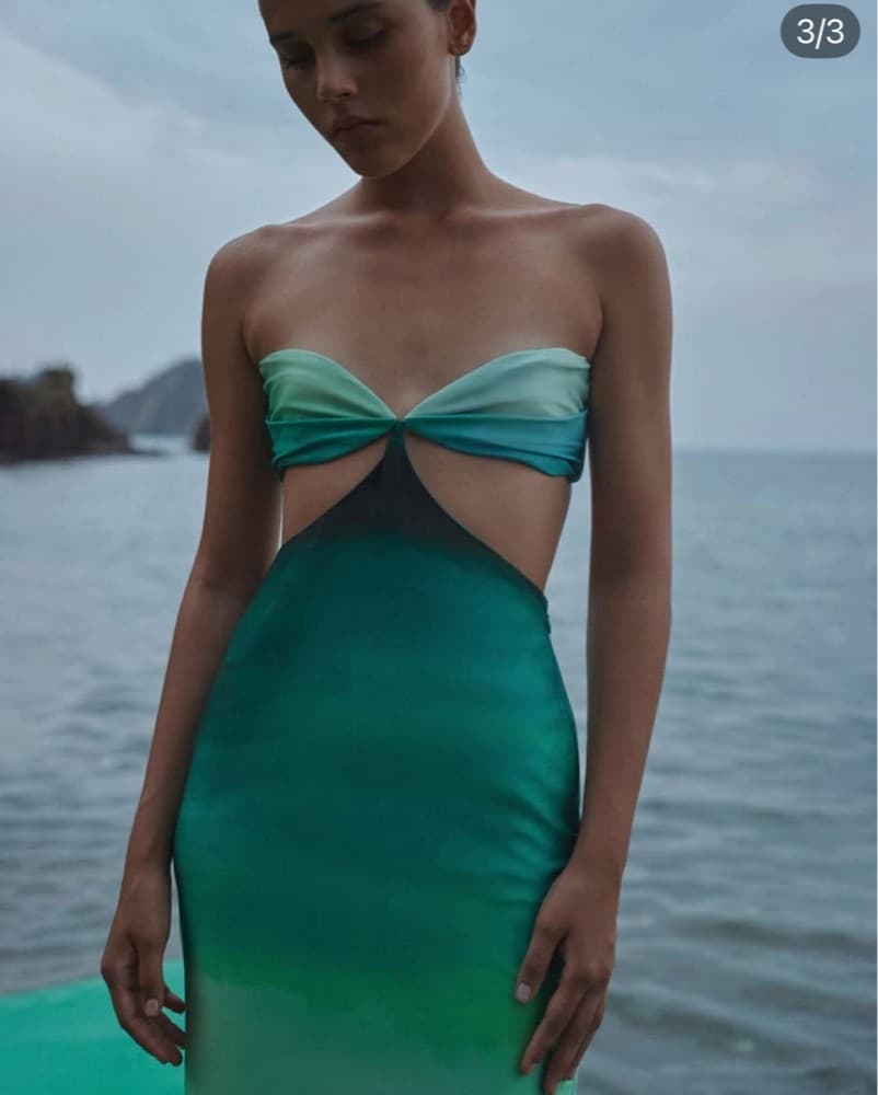 BAOBAB Riri Maxi Dress Satin S - Image 1