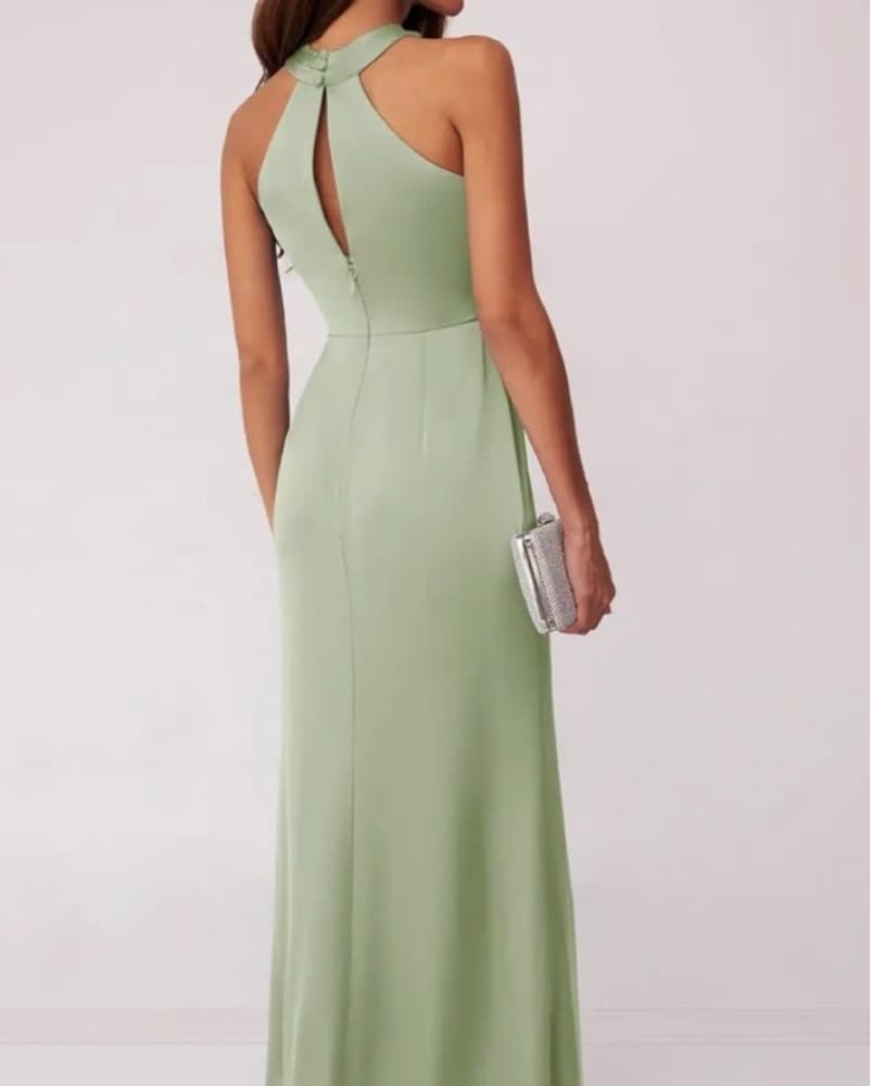 Azazie Dusty Sage Dress  - Image 1