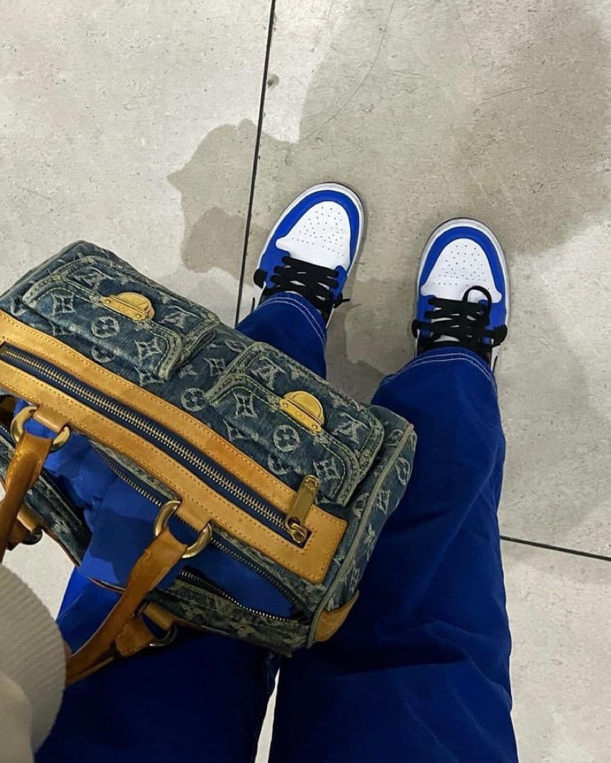 LV Monogram Denim Neo Speedy Blue  - Image 2