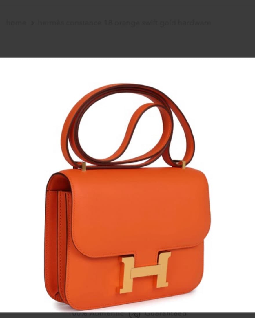 hermes constance - orange - Image 2