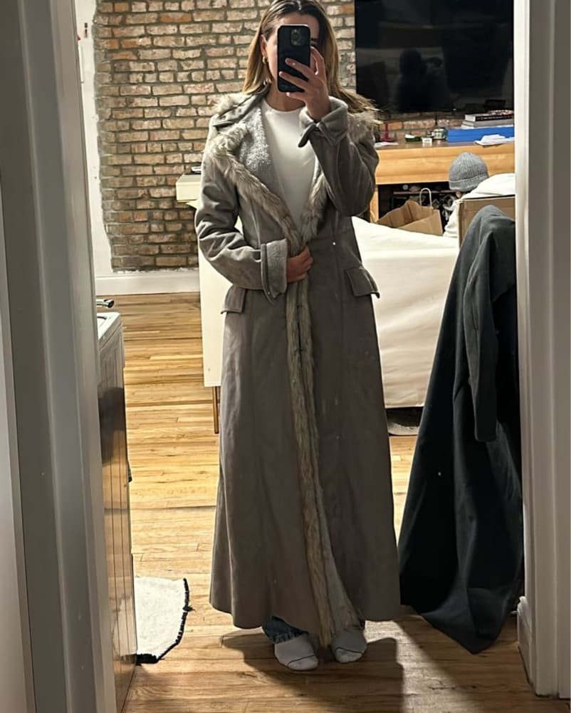 Vintage Fur Lined Coat  - Image 3