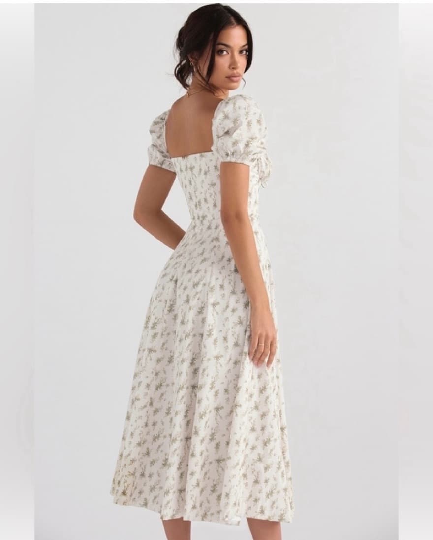 House Of CB Tallulah Garden Print Dress - Image 2