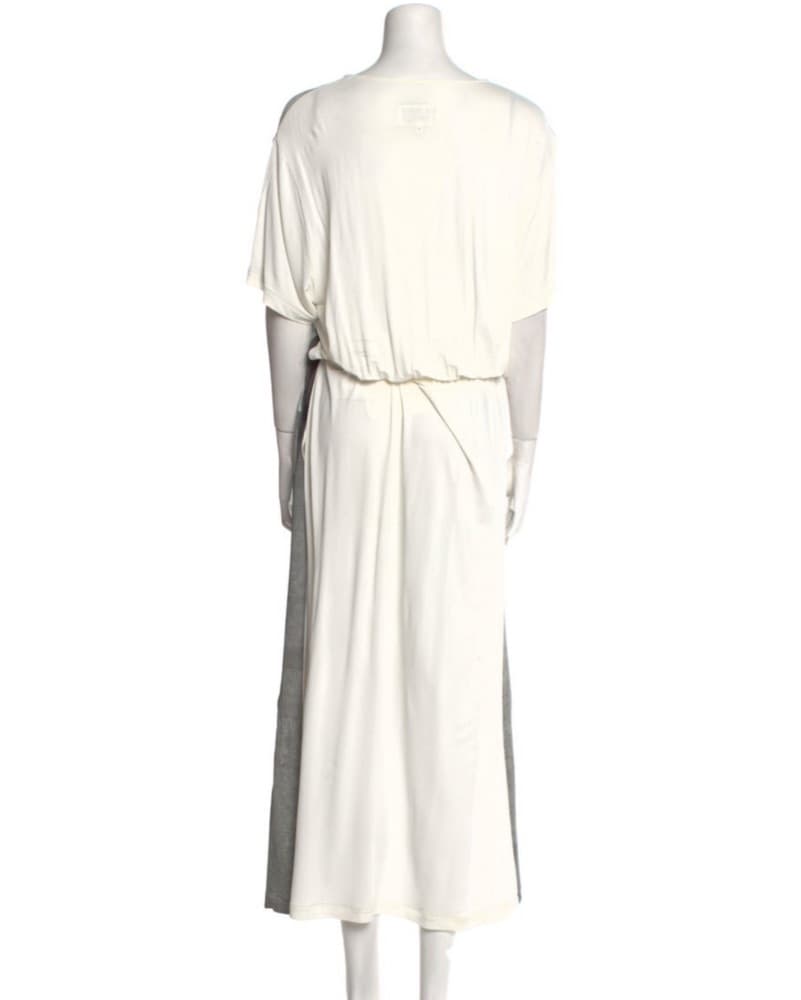 MM6 Maison Margiela Printed Tuxedo Dress - Image 2