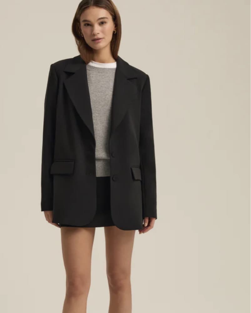 Oversized Black Blazer - Image 1