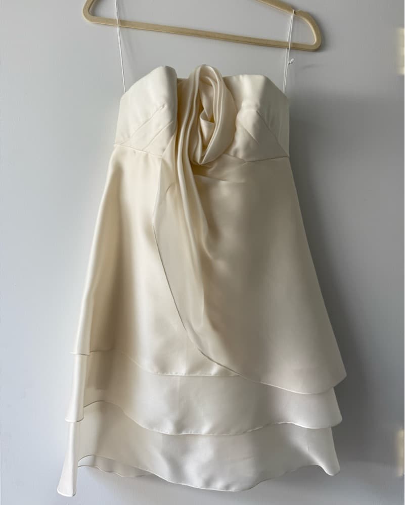Marchesa Rosette Minidress - Image 2