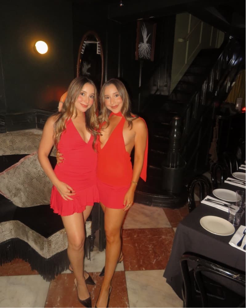 Revolve Mini Red Dress - Image 5