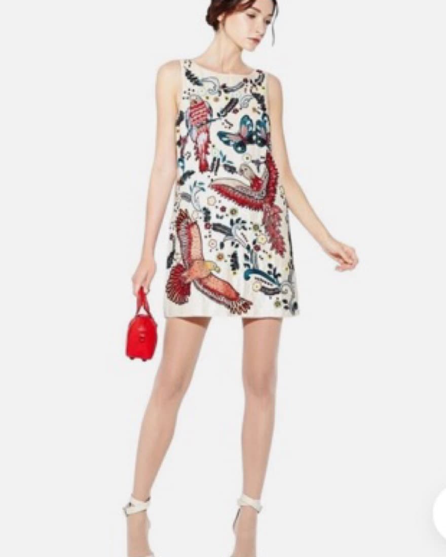 Alice and Olivia Sequin Dress - Image 3