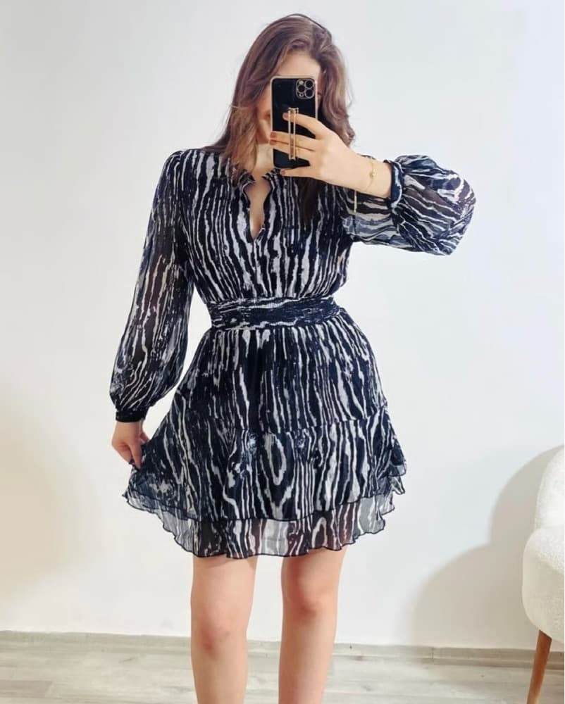 Long Sleeve Dress  - Image 1