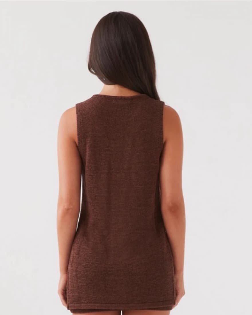Peoper Mayo Brown Knit Set - Image 3