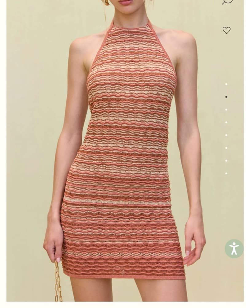 Cult Gaia Erina Knit Dress - Image 1