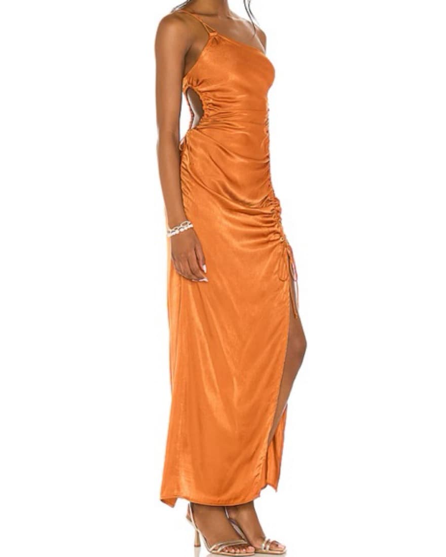 REVOLVE One Shoulder Slip Dress - Image 3